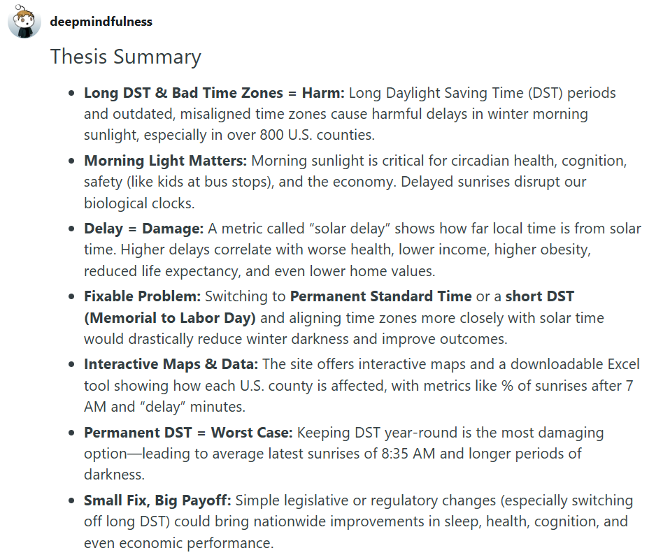 Thesis Summary